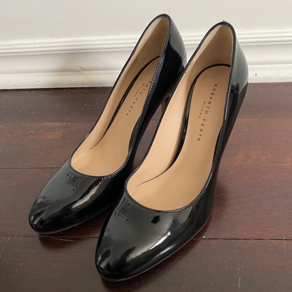 Leather Pumps Roberto Festa size 38 - Picture 3 of 7
